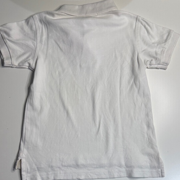 The Beaufort Bonnet Company Classic White pima Polo Shirt for boys 4T - Picture 3 of 5